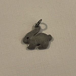 James Avery bunny rabbit charm sterling silver. Retired.